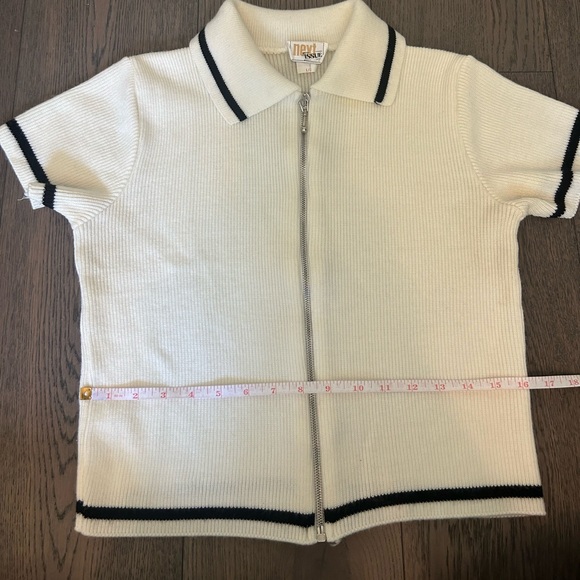 Vintage 90’s Next Issue zip cardigan sweater - Picture 4 of 6